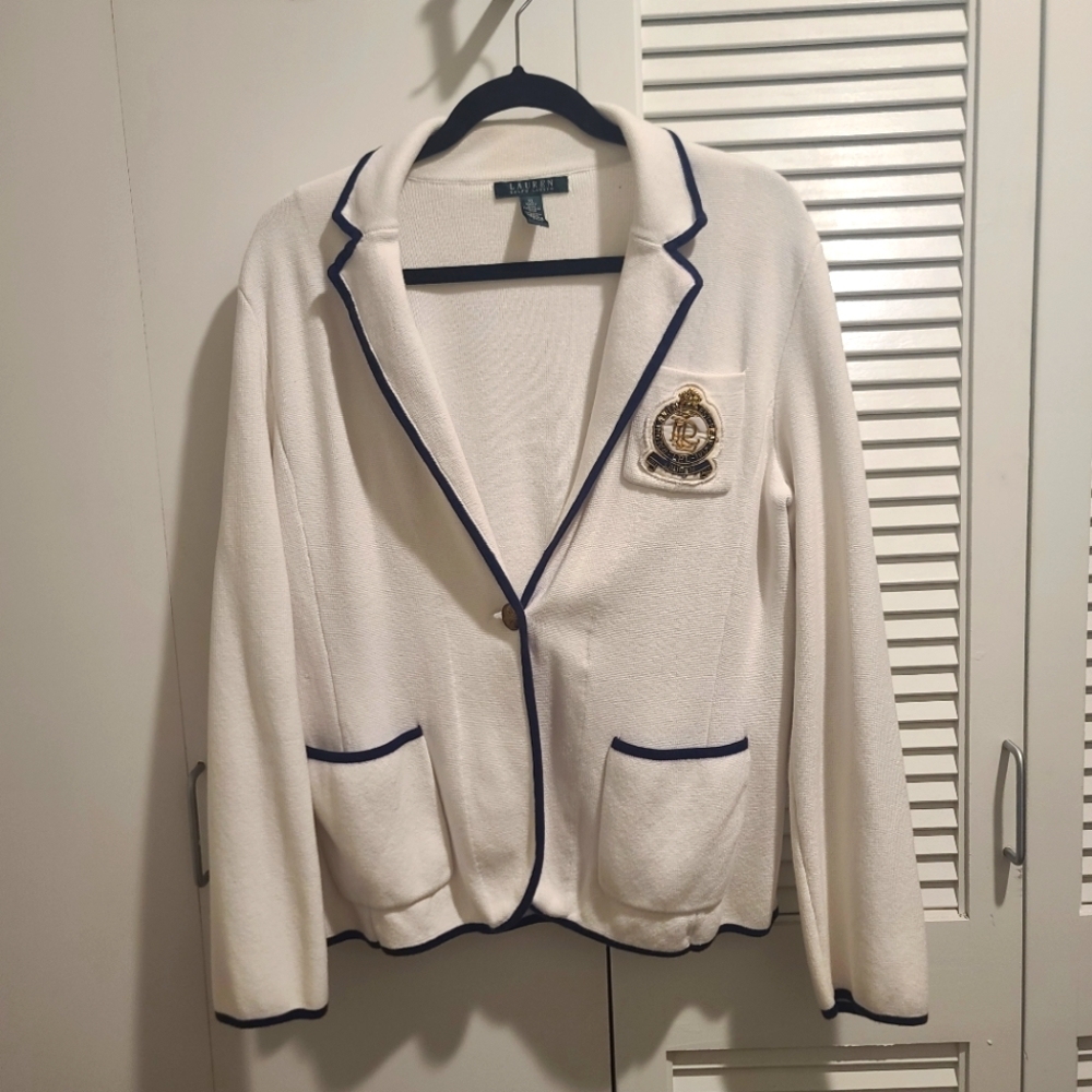 Vintage Ralph Lauren Tennis Club Cardigan